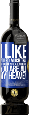 49,95 € 送料無料 | 赤ワイン プレミアム版 MBS® 予約する あなたはとても好きです 青いタグ. カスタマイズ可能なラベル 予約する 12 月 収穫 2015 Tempranillo