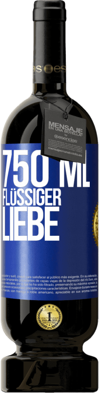 49,95 € Kostenloser Versand | Rotwein Premium Ausgabe MBS® Reserve 750 ml flüssiger Liebe Blaue Markierung. Anpassbares Etikett Reserve 12 Monate Ernte 2015 Tempranillo