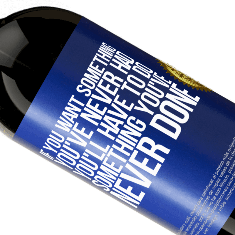 39,95 € Free Shipping | Red Wine Premium Edition MBS® Reserva If you want something you've never had, you'll have to do something you've never done Blue Label. Customizable label Reserva 12 Months Harvest 2015 Tempranillo