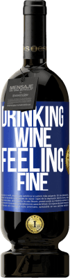 49,95 € Free Shipping | Red Wine Premium Edition MBS® Reserve Drinking wine, feeling fine Blue Label. Customizable label Reserve 12 Months Harvest 2014 Tempranillo