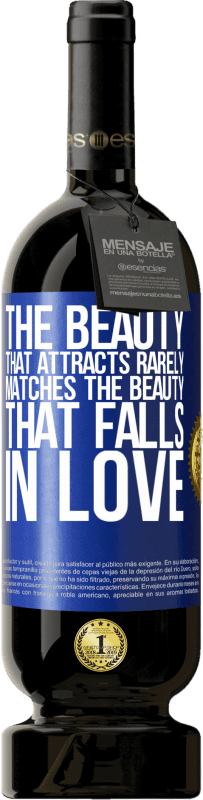 49,95 € 免费送货 | 红酒 高级版 MBS® 预订 很少吸引的美与坠入爱河的美相匹配 蓝色标签. 可自定义的标签 预订 12 个月 收成 2016 Tempranillo