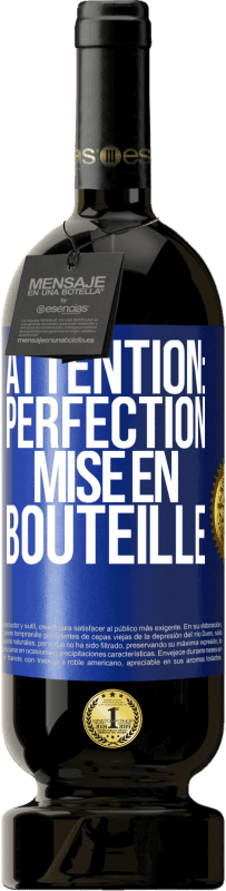49,95 € Envoi gratuit | Vin rouge Édition Premium MBS® Réserve Attention: perfection mise en bouteille Étiquette Bleue. Étiquette personnalisable Réserve 12 Mois Récolte 2014 Tempranillo
