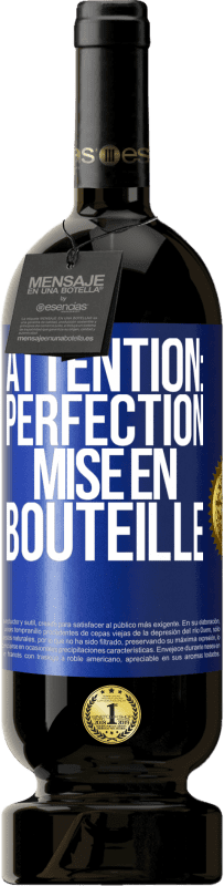 49,95 € Envoi gratuit | Vin rouge Édition Premium MBS® Réserve Attention: perfection mise en bouteille Étiquette Bleue. Étiquette personnalisable Réserve 12 Mois Récolte 2015 Tempranillo