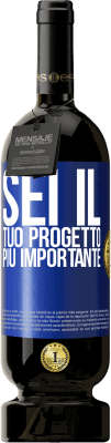 49,95 € Spedizione Gratuita | Vino rosso Edizione Premium MBS® Riserva Sei il tuo progetto più importante Etichetta Blu. Etichetta personalizzabile Riserva 12 Mesi Raccogliere 2014 Tempranillo