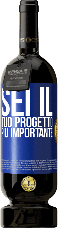 49,95 € Spedizione Gratuita | Vino rosso Edizione Premium MBS® Riserva Sei il tuo progetto più importante Etichetta Blu. Etichetta personalizzabile Riserva 12 Mesi Raccogliere 2015 Tempranillo