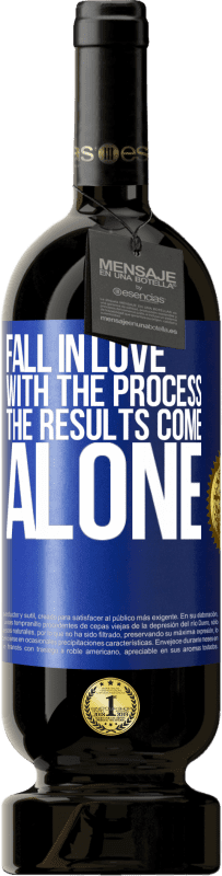 49,95 € 免费送货 | 红酒 高级版 MBS® 预订 爱上了过程，结果孤单 蓝色标签. 可自定义的标签 预订 12 个月 收成 2016 Tempranillo