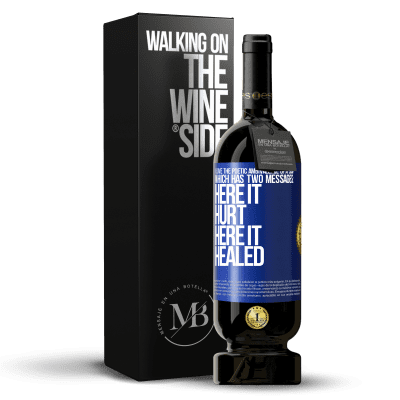 «I love the poetic ambivalence of a scar, which has two messages: here it hurt, here it healed» Premium Edition MBS® Reserve