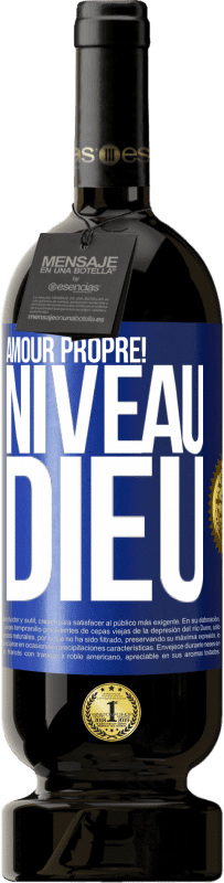 49,95 € Envoi gratuit | Vin rouge Édition Premium MBS® Réserve Amour propre! Niveau Dieu Étiquette Bleue. Étiquette personnalisable Réserve 12 Mois Récolte 2016 Tempranillo