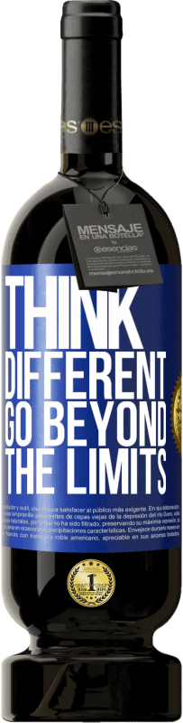 49,95 € Free Shipping | Red Wine Premium Edition MBS® Reserve Think different. Go beyond the limits Blue Label. Customizable label Reserve 12 Months Harvest 2016 Tempranillo