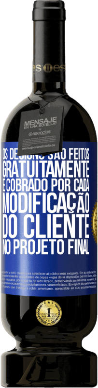 49,95 € Envio grátis | Vinho tinto Edição Premium MBS® Reserva Os designs são feitos gratuitamente. É cobrado por cada modificação do cliente no projeto final Etiqueta Azul. Etiqueta personalizável Reserva 12 Meses Colheita 2014 Tempranillo