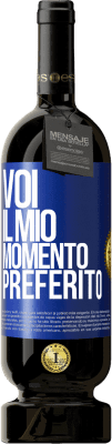 49,95 € Spedizione Gratuita | Vino rosso Edizione Premium MBS® Riserva Voi. Il mio momento preferito Etichetta Blu. Etichetta personalizzabile Riserva 12 Mesi Raccogliere 2015 Tempranillo