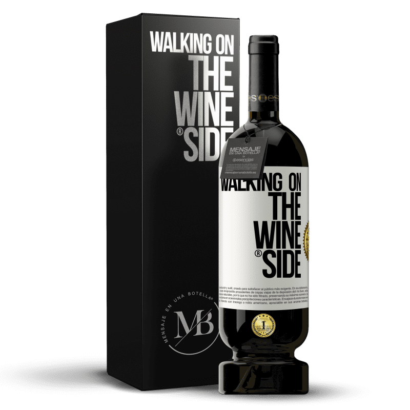 29,95 € Free Shipping | Red Wine Premium Edition MBS® Reserva Walking on the Wine Side® White Label. Customizable label Reserva 12 Months Harvest 2014 Tempranillo