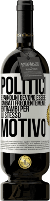 49,95 € Spedizione Gratuita | Vino rosso Edizione Premium MBS® Riserva Politici e pannolini devono essere cambiati frequentemente. Entrambi per lo stesso motivo Etichetta Bianca. Etichetta personalizzabile Riserva 12 Mesi Raccogliere 2014 Tempranillo