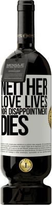 49,95 € 送料無料 | 赤ワイン プレミアム版 MBS® 予約する 愛も命も失望も死なない ホワイトラベル. カスタマイズ可能なラベル 予約する 12 月 収穫 2015 Tempranillo