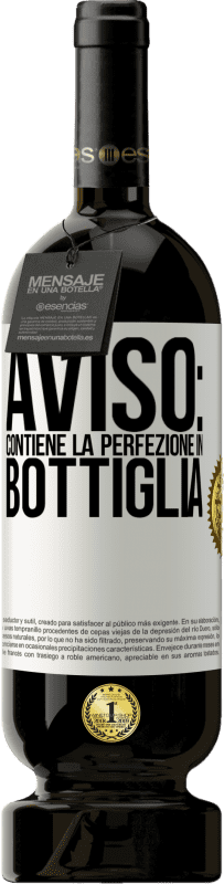 49,95 € Spedizione Gratuita | Vino rosso Edizione Premium MBS® Riserva Avviso: contiene la perfezione in bottiglia Etichetta Bianca. Etichetta personalizzabile Riserva 12 Mesi Raccogliere 2015 Tempranillo