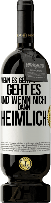 49,95 € Kostenloser Versand | Rotwein Premium Ausgabe MBS® Reserve Wenn es geht, geht es. Und wenn nicht, dann heimlich Weißes Etikett. Anpassbares Etikett Reserve 12 Monate Ernte 2015 Tempranillo