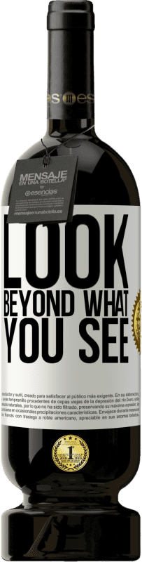 49,95 € 送料無料 | 赤ワイン プレミアム版 MBS® 予約する あなたが見るものを超えて見てください ホワイトラベル. カスタマイズ可能なラベル 予約する 12 月 収穫 2016 Tempranillo