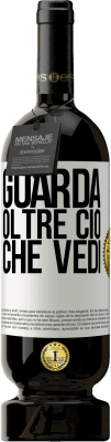 49,95 € Spedizione Gratuita | Vino rosso Edizione Premium MBS® Riserva Guarda oltre ciò che vedi Etichetta Bianca. Etichetta personalizzabile Riserva 12 Mesi Raccogliere 2016 Tempranillo
