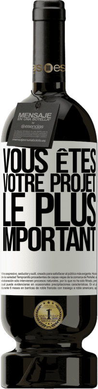 49,95 € Envoi gratuit | Vin rouge Édition Premium MBS® Réserve Vous êtes votre projet le plus important Étiquette Blanche. Étiquette personnalisable Réserve 12 Mois Récolte 2016 Tempranillo