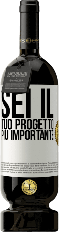 49,95 € Spedizione Gratuita | Vino rosso Edizione Premium MBS® Riserva Sei il tuo progetto più importante Etichetta Bianca. Etichetta personalizzabile Riserva 12 Mesi Raccogliere 2015 Tempranillo