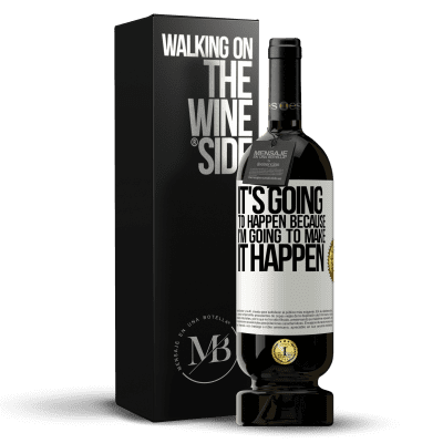 «It's going to happen because I'm going to make it happen» Premium Edition MBS® Reserve