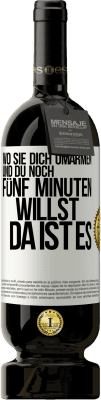 49,95 € Kostenloser Versand | Rotwein Premium Ausgabe MBS® Reserve Wo sie dich umarmen und du noch fünf Minuten willst, da ist es Weißes Etikett. Anpassbares Etikett Reserve 12 Monate Ernte 2015 Tempranillo