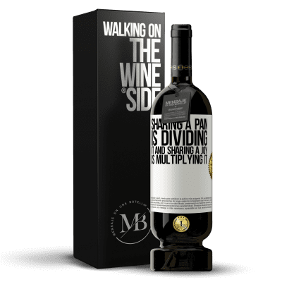 «Sharing a pain is dividing it and sharing a joy is multiplying it» Premium Edition MBS® Reserve