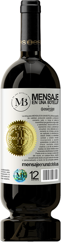 49,95 € Free Shipping | Red Wine Premium Edition MBS® Reserve Whoever has magic does not need tricks White Label. Customizable label Reserve 12 Months Harvest 2013 Tempranillo