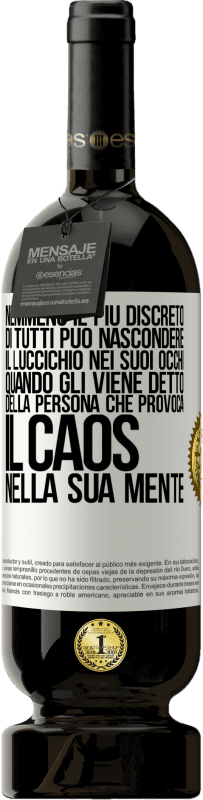 49,95 € Spedizione Gratuita | Vino rosso Edizione Premium MBS® Riserva Nemmeno il più discreto di tutti può nascondere il luccichio nei suoi occhi quando gli viene detto della persona che provoca Etichetta Bianca. Etichetta personalizzabile Riserva 12 Mesi Raccogliere 2015 Tempranillo