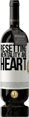 49,95 € Free Shipping | Red Wine Premium Edition MBS® Reserve Resetting mentality and heart White Label. Customizable label Reserve 12 Months Harvest 2015 Tempranillo