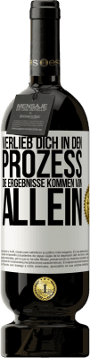 49,95 € Kostenloser Versand | Rotwein Premium Ausgabe MBS® Reserve Verlieb dich in den Prozess, die Ergebnisse kommen von allein Weißes Etikett. Anpassbares Etikett Reserve 12 Monate Ernte 2015 Tempranillo