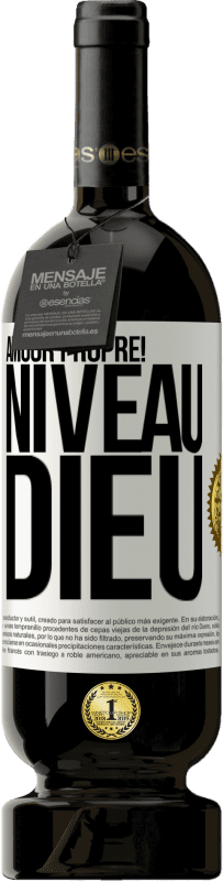 49,95 € Envoi gratuit | Vin rouge Édition Premium MBS® Réserve Amour propre! Niveau Dieu Étiquette Blanche. Étiquette personnalisable Réserve 12 Mois Récolte 2015 Tempranillo