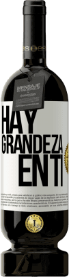 49,95 € Envío gratis | Vino Tinto Edición Premium MBS® Reserva Hay grandeza en ti Etiqueta Blanca. Etiqueta personalizable Reserva 12 Meses Cosecha 2015 Tempranillo