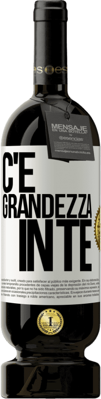 49,95 € Spedizione Gratuita | Vino rosso Edizione Premium MBS® Riserva C'è grandezza in te Etichetta Bianca. Etichetta personalizzabile Riserva 12 Mesi Raccogliere 2014 Tempranillo