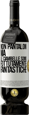 49,95 € Spedizione Gratuita | Vino rosso Edizione Premium MBS® Riserva Non pantaloni, ma le ciambelle sono fottutamente fantastiche Etichetta Bianca. Etichetta personalizzabile Riserva 12 Mesi Raccogliere 2016 Tempranillo