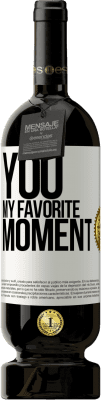 49,95 € 送料無料 | 赤ワイン プレミアム版 MBS® 予約する 君は。私の好きな瞬間 ホワイトラベル. カスタマイズ可能なラベル 予約する 12 月 収穫 2016 Tempranillo