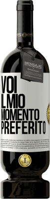 49,95 € Spedizione Gratuita | Vino rosso Edizione Premium MBS® Riserva Voi. Il mio momento preferito Etichetta Bianca. Etichetta personalizzabile Riserva 12 Mesi Raccogliere 2014 Tempranillo