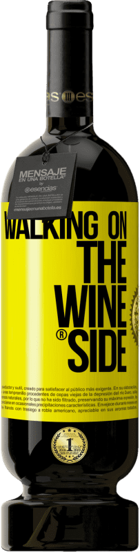 49,95 € 免费送货 | 红酒 高级版 MBS® 预订 Walking on the Wine Side® 黄色标签. 可自定义的标签 预订 12 个月 收成 2014 Tempranillo