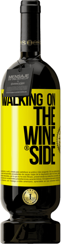 49,95 € 免费送货 | 红酒 高级版 MBS® 预订 Walking on the Wine Side® 黄色标签. 可自定义的标签 预订 12 个月 收成 2016 Tempranillo