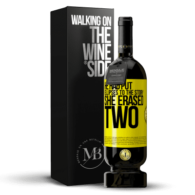 «he had put ellipses to the story, she erased two» Premium Edition MBS® Reserve