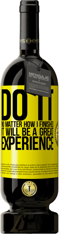 49,95 € 送料無料 | 赤ワイン プレミアム版 MBS® 予約する どうやったらいい経験になるでしょう 黄色のラベル. カスタマイズ可能なラベル 予約する 12 月 収穫 2015 Tempranillo