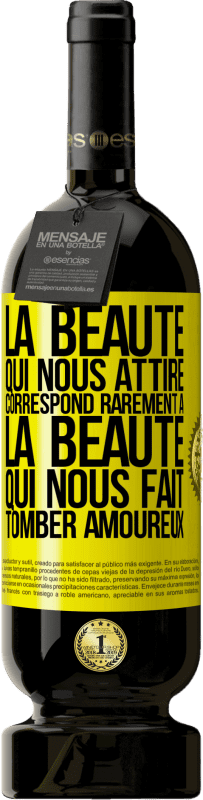 49,95 € Envoi gratuit | Vin rouge Édition Premium MBS® Réserve La beauté qui nous attire correspond rarement à la beauté qui nous fait tomber amoureux Étiquette Jaune. Étiquette personnalisable Réserve 12 Mois Récolte 2016 Tempranillo