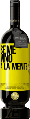 49,95 € Spedizione Gratuita | Vino rosso Edizione Premium MBS® Riserva Se me VINO a la mente… Etichetta Gialla. Etichetta personalizzabile Riserva 12 Mesi Raccogliere 2014 Tempranillo