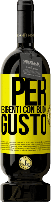 49,95 € Spedizione Gratuita | Vino rosso Edizione Premium MBS® Riserva Per esigenti con buon gusto Etichetta Gialla. Etichetta personalizzabile Riserva 12 Mesi Raccogliere 2015 Tempranillo