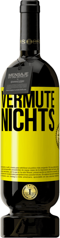 49,95 € Kostenloser Versand | Rotwein Premium Ausgabe MBS® Reserve Vermute nichts Gelbes Etikett. Anpassbares Etikett Reserve 12 Monate Ernte 2016 Tempranillo