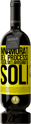 49,95 € Spedizione Gratuita | Vino rosso Edizione Premium MBS® Riserva Innamorati del processo, i risultati arrivano da soli Etichetta Gialla. Etichetta personalizzabile Riserva 12 Mesi Raccogliere 2016 Tempranillo