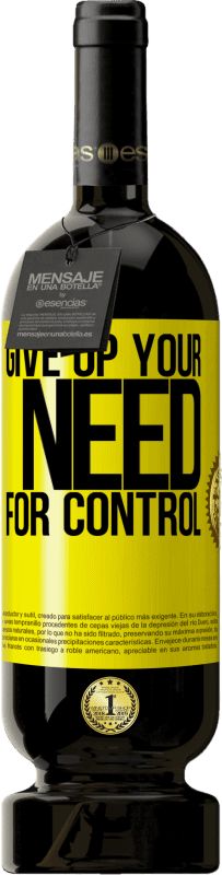 49,95 € 送料無料 | 赤ワイン プレミアム版 MBS® 予約する 制御の必要性をあきらめる 黄色のラベル. カスタマイズ可能なラベル 予約する 12 月 収穫 2016 Tempranillo