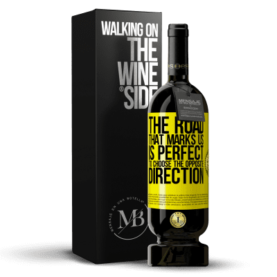 «The road that marks us is perfect to choose the opposite direction» Premium Edition MBS® Reserve