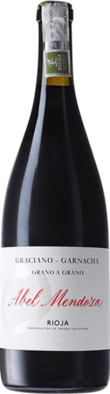 64,95 € Бесплатная доставка | Красное вино Abel Mendoza Grano a Grano Graciano Garnacha D.O.Ca. Rioja Ла-Риоха Испания Garnacha — Гренаш, Graciano — Грасиано 75 cl