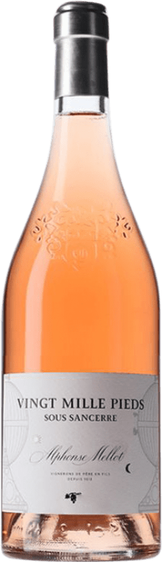 73,95 € Free Shipping | Rosé Wine Alphonse Mellot Vingt Mille Pieds Rosé A.O.C. Sancerre Loire France Pinot Noir 75 cl